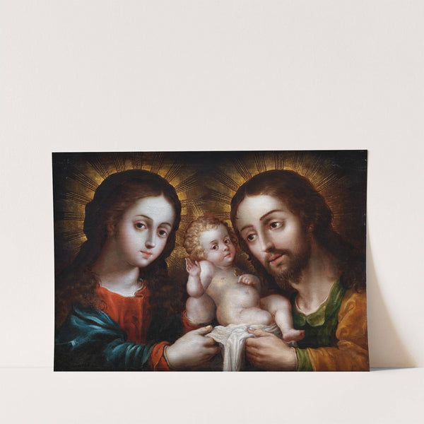 The Holy Family by Nicolás Rodríguez Juárez