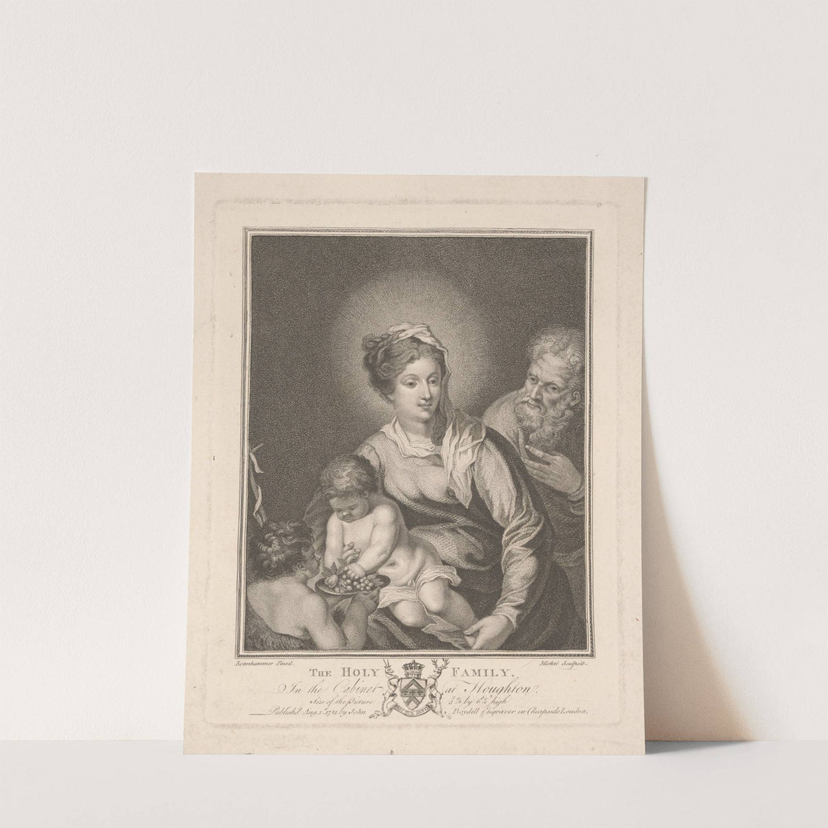 The Holy Family (1781) by Jean-Baptiste Michel