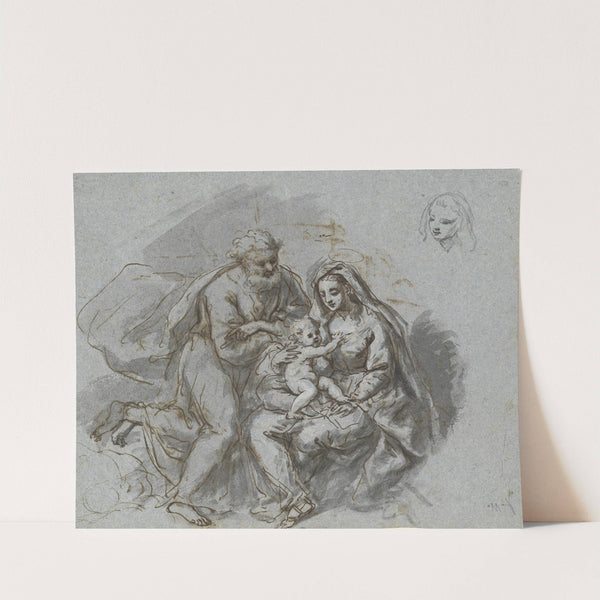The Holy Family by Bartholomaeus Ignaz Weiss