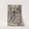 The Holy Family by Marcantonio Raimondi