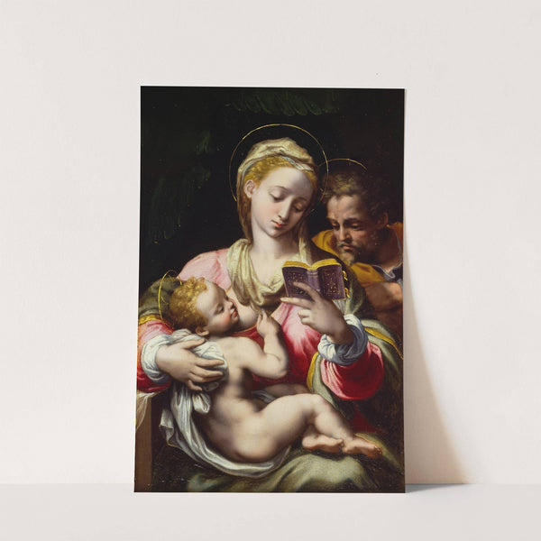 The Holy Family by Pompeo Cesura