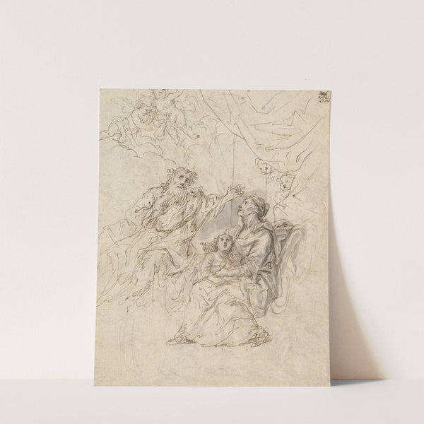 The Holy Family by Bartholomaeus Ignaz Weiss