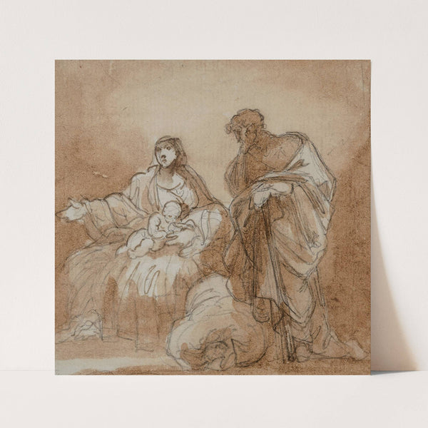 The Holy Family by Domenico Corvi