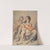 The Holy Family by Guercino