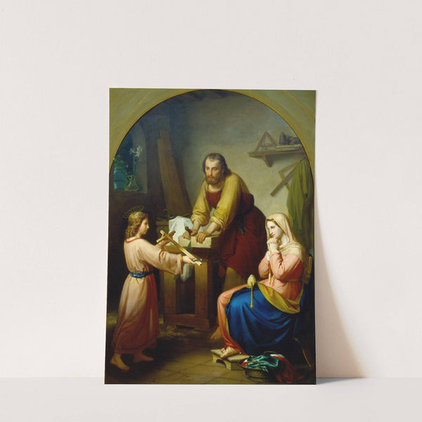 The Holy Family by Rafael Flores
