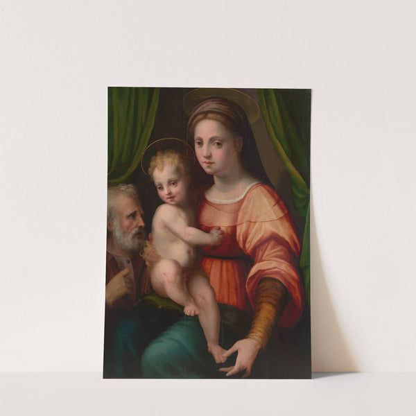 The Holy Family by Domenico Puligo