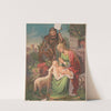 The holy family (1884) by Krebs Lith. Co