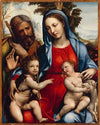 The Holy Family and St. John