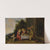 The Holy Family Dining Outdoors While Served By Angels by Frans Francken the Younger