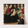 The Holy Family with Four Saints and a Female Donor by Antonio Rimpatta