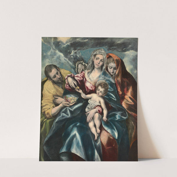 The Holy Family with Mary Magdalen (c. 1590-1595) by El Greco (Domenikos Theotokopoulos)
