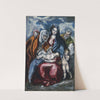 The Holy Family with Saint Anne and the Infant John the Baptist (c. 1595-1600) by El Greco (Domenikos Theotokopoulos)