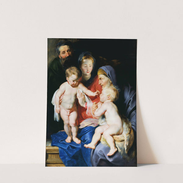 The Holy Family with Saint Elizabeth and Saint John the Baptist by Peter Paul Rubens