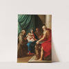The Holy Family with Saint Francis and Saint Jerome by Giuseppe Cesari