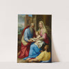 The Holy Family with Saint Jerome by Pier Francesco Mazzucchelli