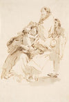 The Holy Family with Saint John