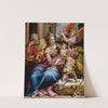 The Holy Family With Saint John The Baptist And An Angel by Denys Calvaert