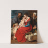 The Holy Family with Saints Elizabeth and John the Baptist by Peter Paul Rubens