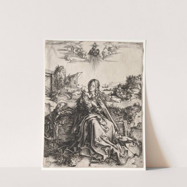 The Holy Family with the Butterfly (c. 1495) by Albrecht Dürer