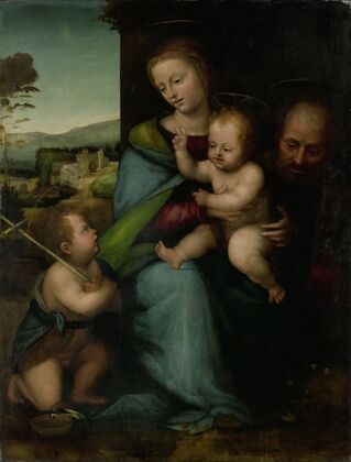 The Holy Family with the Infant John the Baptist