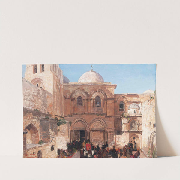 The Holy Sepulchre, Jerusalem by Georg Macco