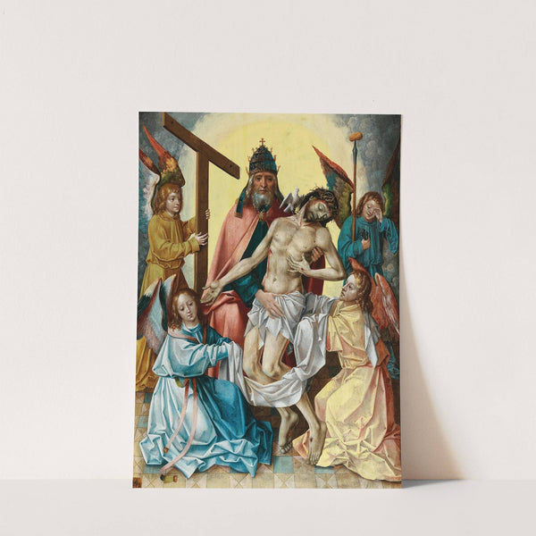 The Holy Trinity by Master of the von Groote Adoration