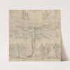 The Holy Trinity in the Tree of Life Adored by Franciscans (c. 1625) by Jacques Callot