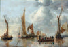 The Home Fleet Saluting the State Barge