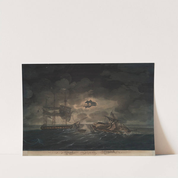 The Hornet (U.S.) and the Peacock (British) by George Thresher