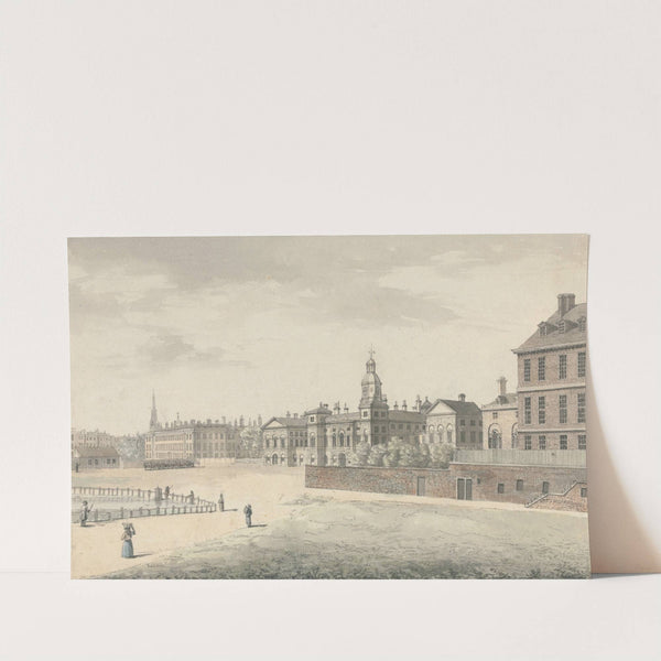 The Horse Guard&#039;s Parade, Whitehall by Samuel Hieronymus Grimm