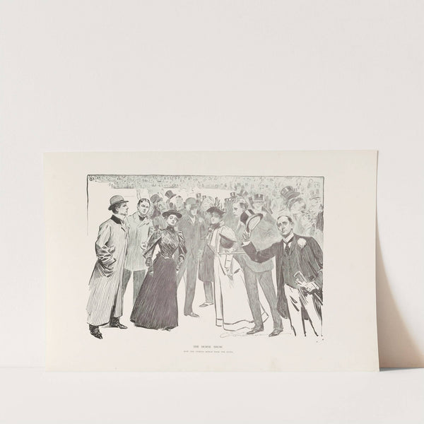 The horse show (1896) by Charles Dana Gibson