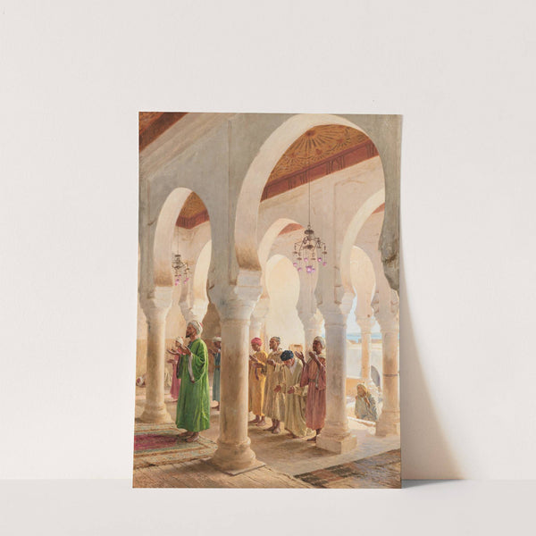 The Hour Of Prayer, Tangier by Georges Bretegnier