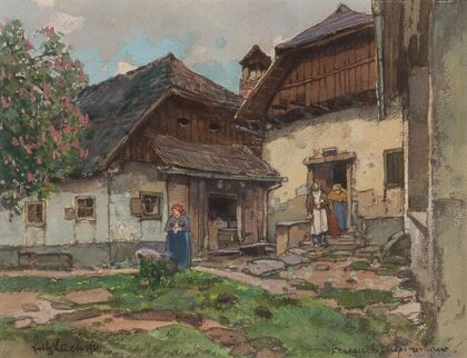 The house of the sacristan in Friesach