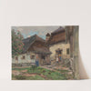 The house of the sacristan in Friesach by Fritz Lach