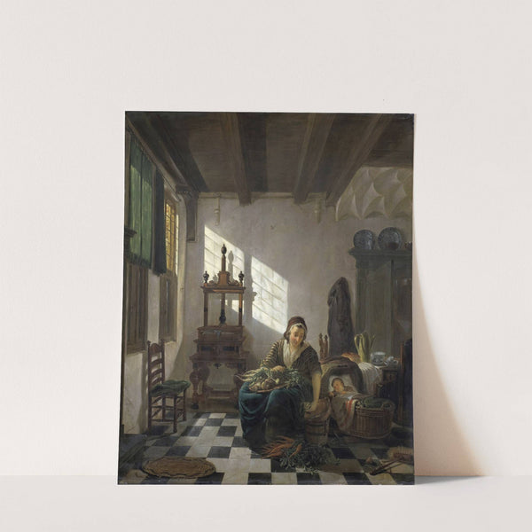 The Housewife by Abraham Van Strij