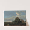 The Huis ten Bosch at The Hague and Its Formal Garden (View from the East) by Jan van der Heyden
