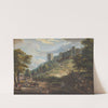 The Hundred Steps, Windsor Castle by Paul Sandby