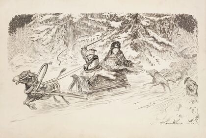 The hungry pack (1913)