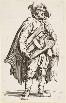 The Hurdy-Gurdy Player (1622) — size preview