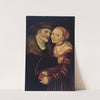 The Ill-Matched Couple by Lucas Cranach the Elder