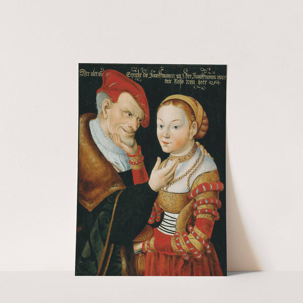 The ill-matched lovers by Wolfgang Krodel I
