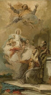 The Immaculate Conception (Joachim en Anna receiving the Virgin Mary from God the Father)