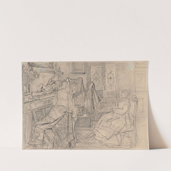 The Indian Scarf by Henri de Braekeleer