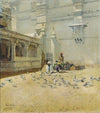 The Inner Courtyard Of The Amber Palace, Jaipur, India