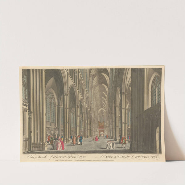 The Inside of Westminster Abby by Thomas Bowles III