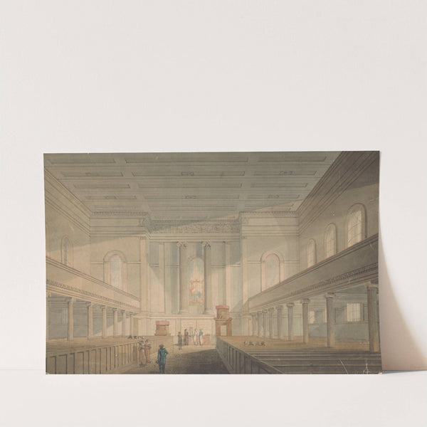 The Interior of St. Pancras Church by William Inwood