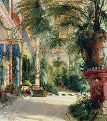 The Interior of the Palm House 