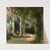 The Interior of the Palm House on the Pfaueninsel Near Potsdam by Carl Blechen