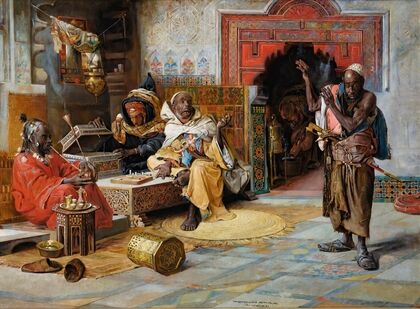 The interrupted game of draughts