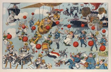 The invasion of England